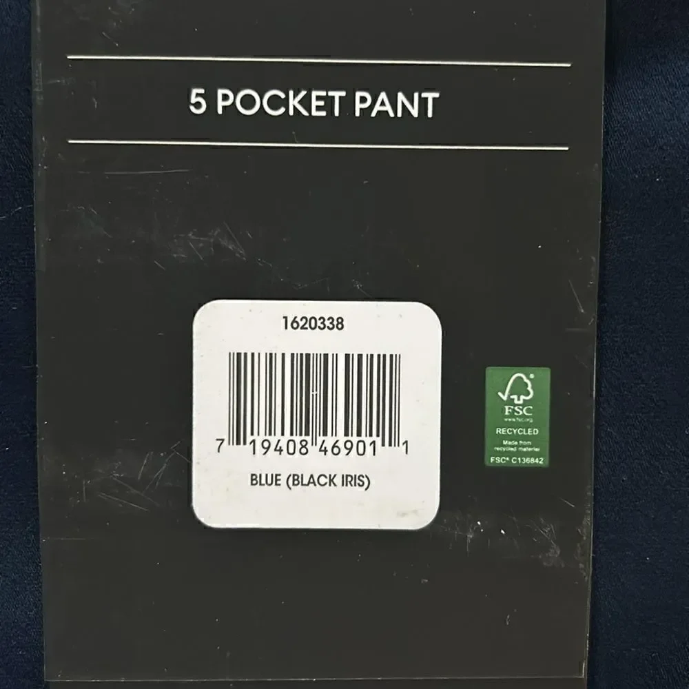 NEW Banana Republic Mens Navy 5 Pocket Pants